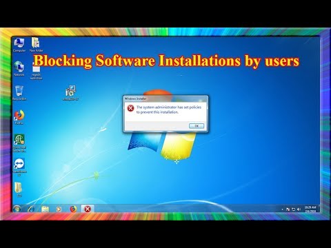 Prevent mac users from installing software